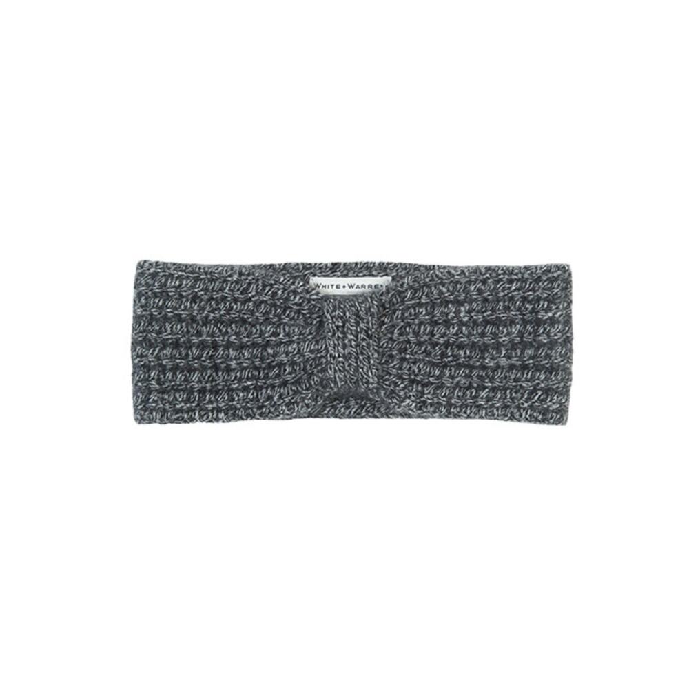 NEW White + Warren Luxe Cashmere Knotted Headband